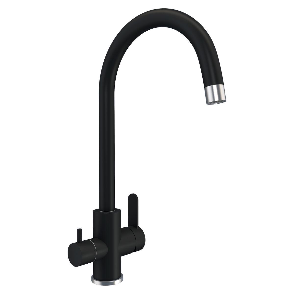 Смеситель Platinum 8204 HDF с функцией фильтра Черный (000032093)