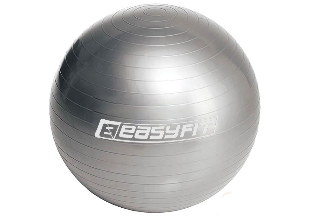 Мяч для фитнеса EasyFit 55 см Сірий (EF-3006-GY)