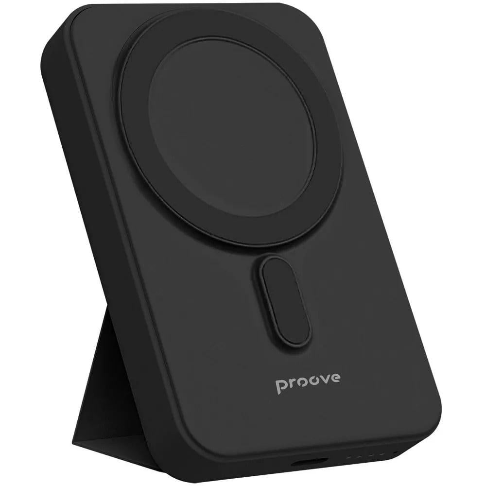 Повербанк Proove Hyperion 20W 10000 mAh с поддержкой беспроводной зарядки Black (PBHN15020001)