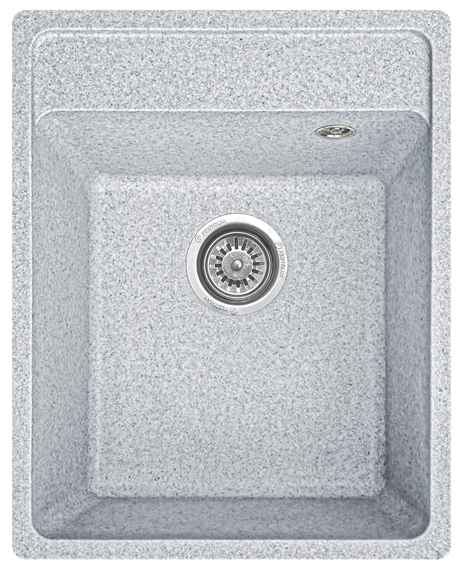 Мийка кухонна Valetti 85N 510х410 мм Сірий (Valetti_85N_Silver)