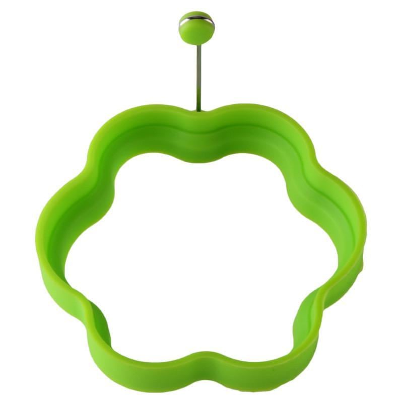 Форма для яичницы Цветочек Bakery 10,8х1,9 см 1 шт. Салатовый (ХК1001с11)