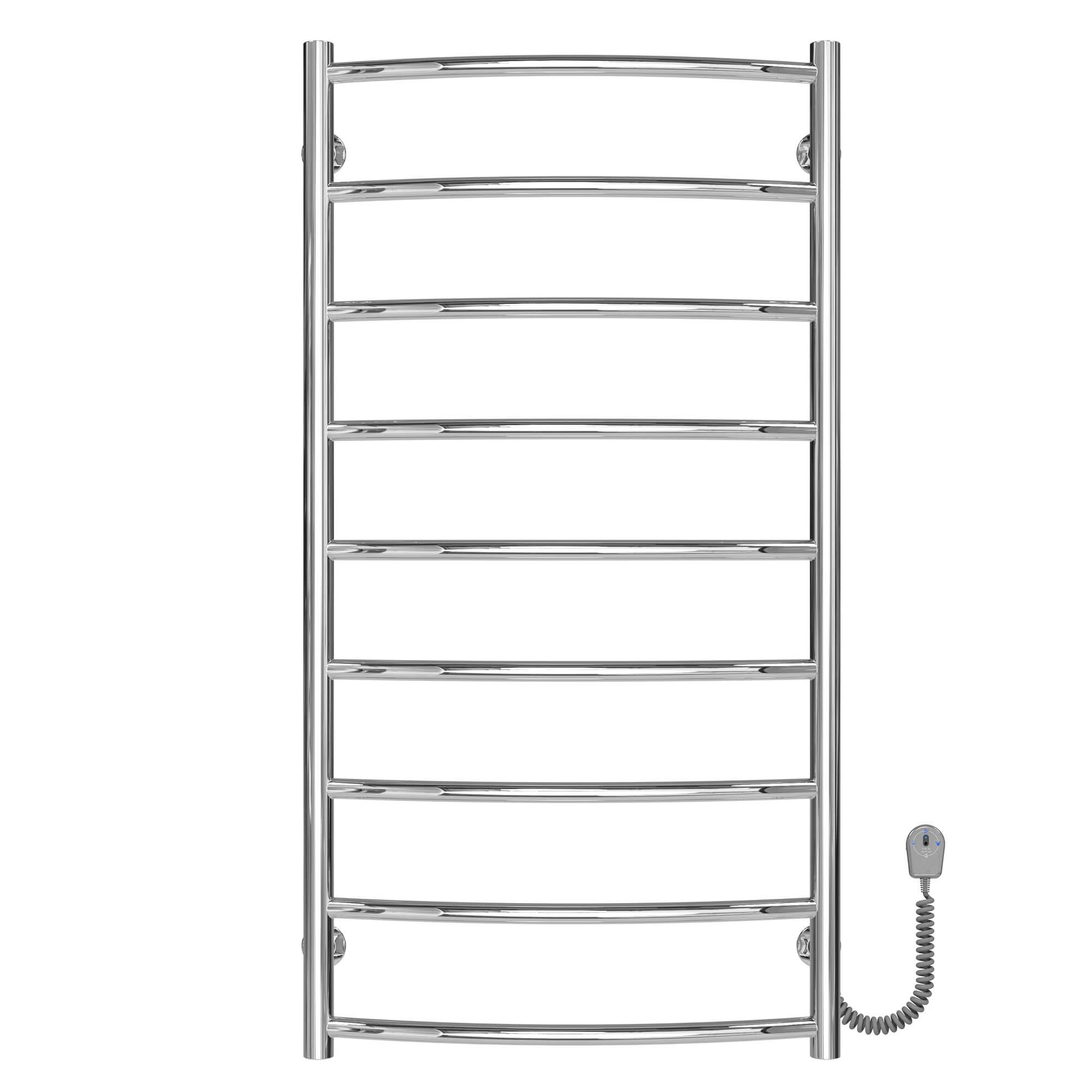 Полотенцесушитель электрический Deffi Классик П9 EF16 правое подключение нержавеющая сталь 500х1000 мм Хром (C.DK.100.50.9.E.C.R.5)