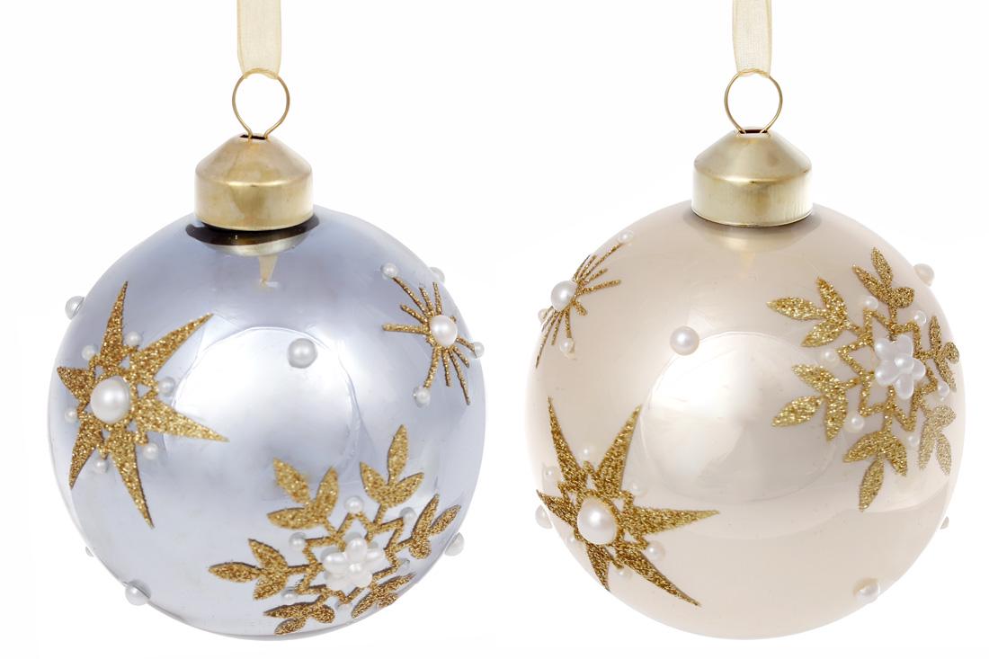 Набор елочных шаров BonaDi 8 см 12 шт. (854-304)