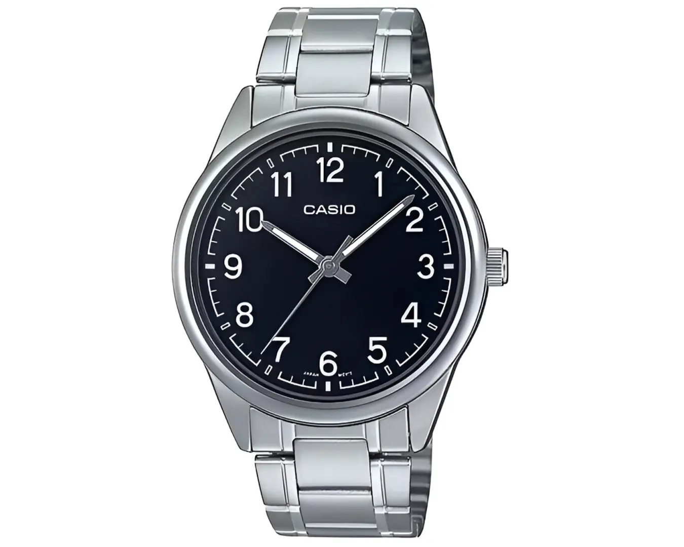 Наручные часы мужские Casio MTP-V005D-1B4 d 40 мм Серебряный/Черный (2463698767)