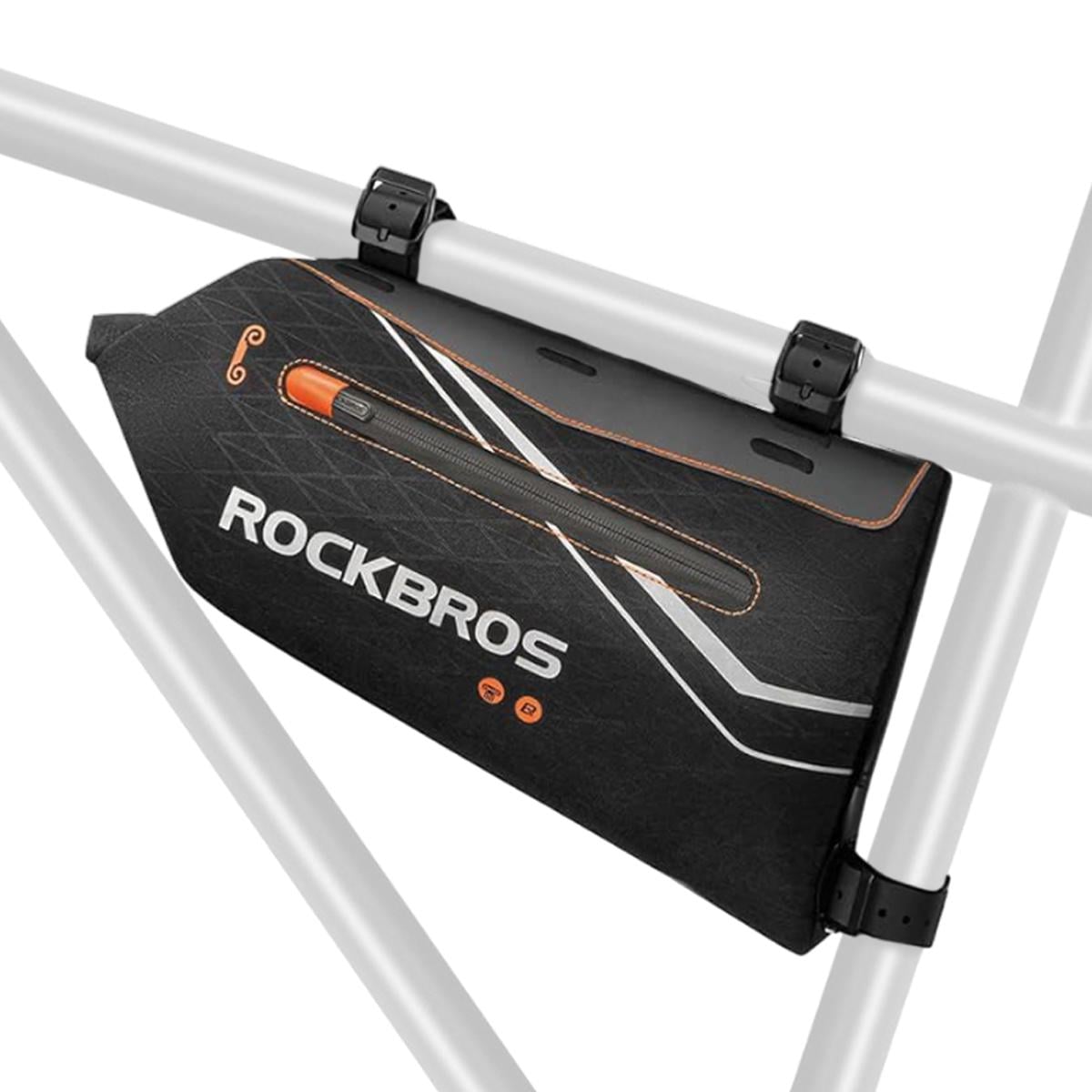 Велосумка под раму ROCKBROS UN-025 велкро Черный (RB-UN-025-4633)