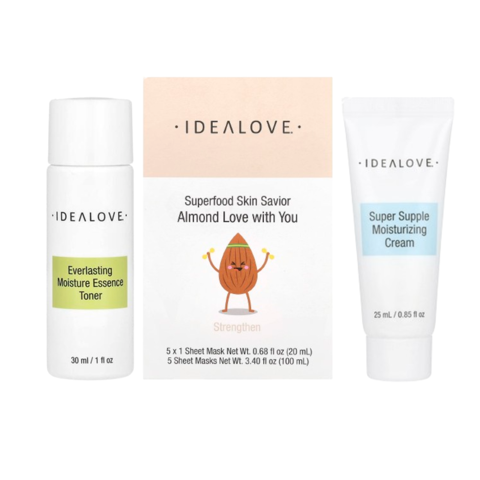Набор средств косметики Idealove для ежедневного ухода 3 пр. (30642499)