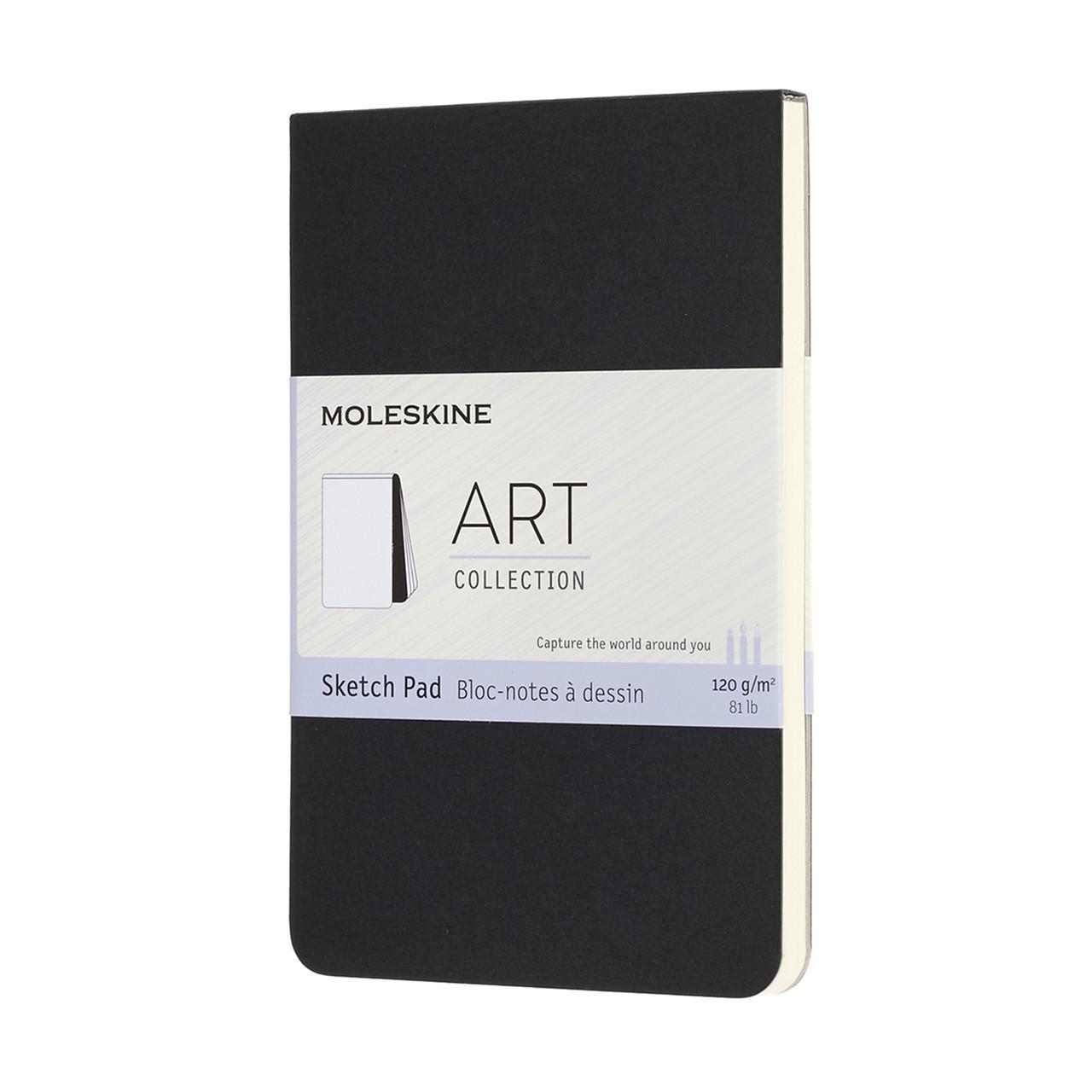 Блокнот Moleskine Art Pad карманный 9х14 см для набросков Черный