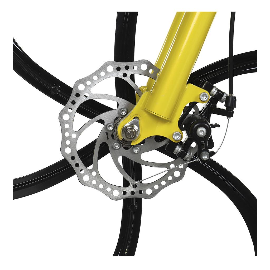 Велосипед Kucher City Power Series A складной с литыми дисками колеса 26" Желтый (1501190416) - фото 6 Велосипед Kucher City Power Series A складной с литыми дисками колеса 26" Желтый (1501190416) - фото 6