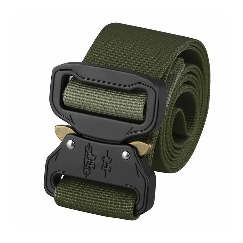 Ремень военный нейлоновый Han-Wild Cobra с пряжкой 128 см Green (24366463)