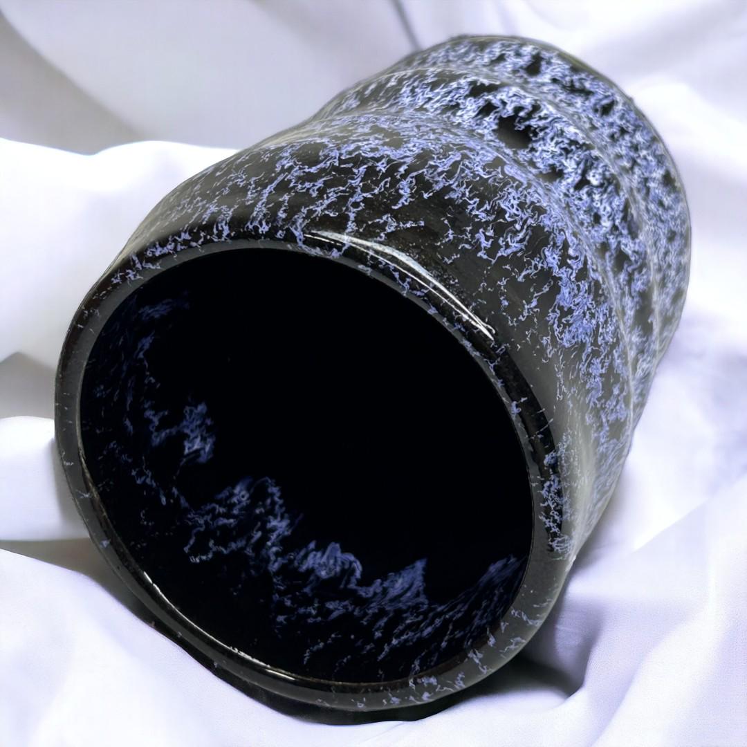 Стакан ручной работы 2шт. Черно-зеленый/Синий (14505904) - фото 2 Стакан ручной работы 2шт. Черно-зеленый/Синий (14505904) - фото 2