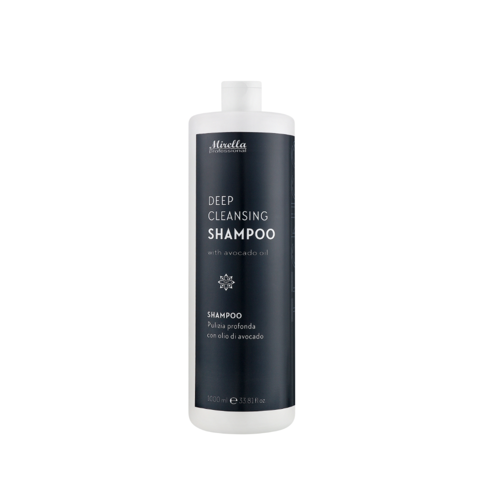 Шампунь для глибокого очищення з олією авокадо Mirella Tecnico Deep Cleansing Shampoo 1000 мл