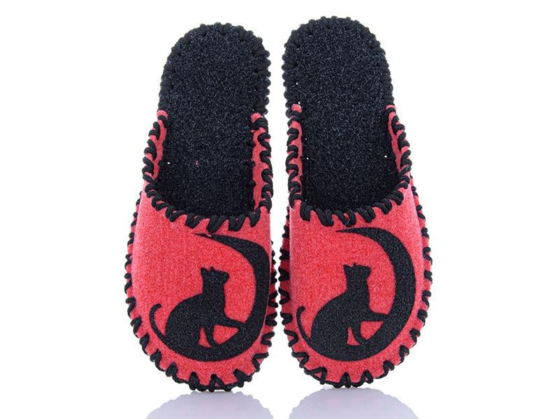 Тапочки фетровые женские VENDS 190 р. 40-41 Красный