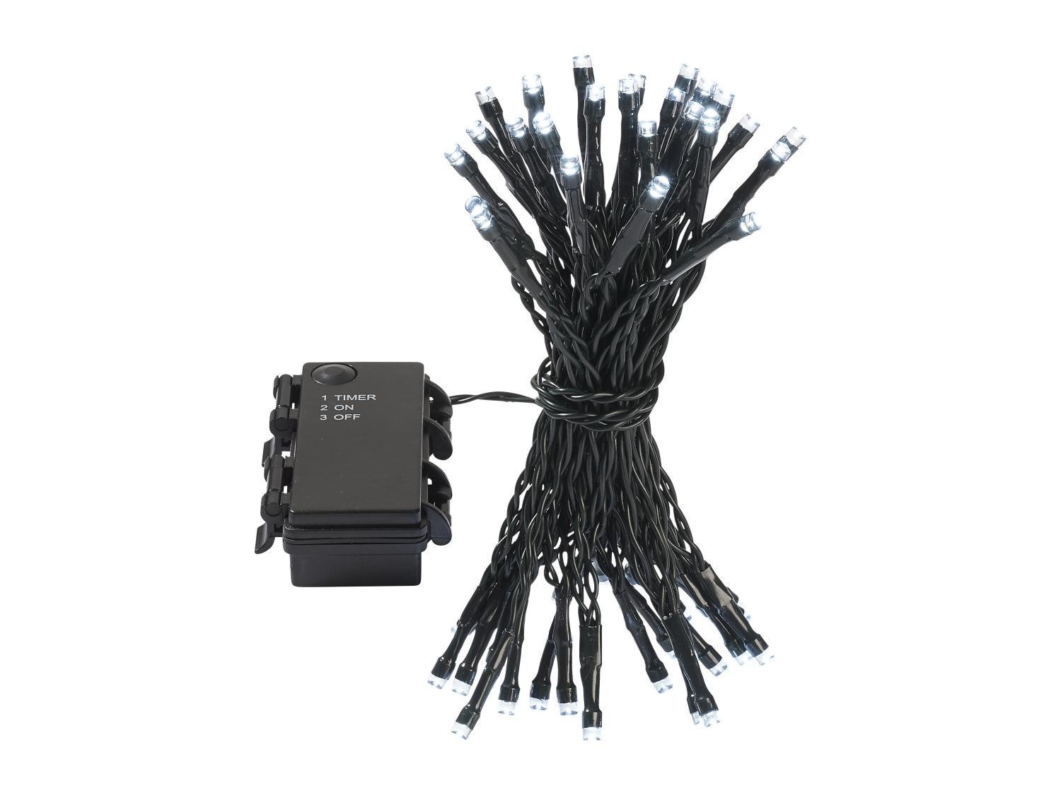 Гірлянда Livarno Home на батарейках/таймер 50 LED 5,4 м IP44 (N1-00476) - фото 2 Гірлянда Livarno Home на батарейках/таймер 50 LED 5,4 м IP44 (N1-00476) - фото 2