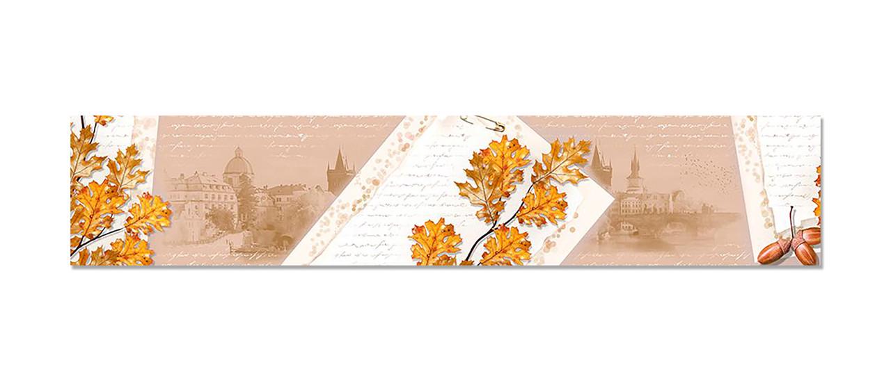 Наклейка виниловая на кухню Zatarga Дубовые листья 600х3000 мм (1274514254)