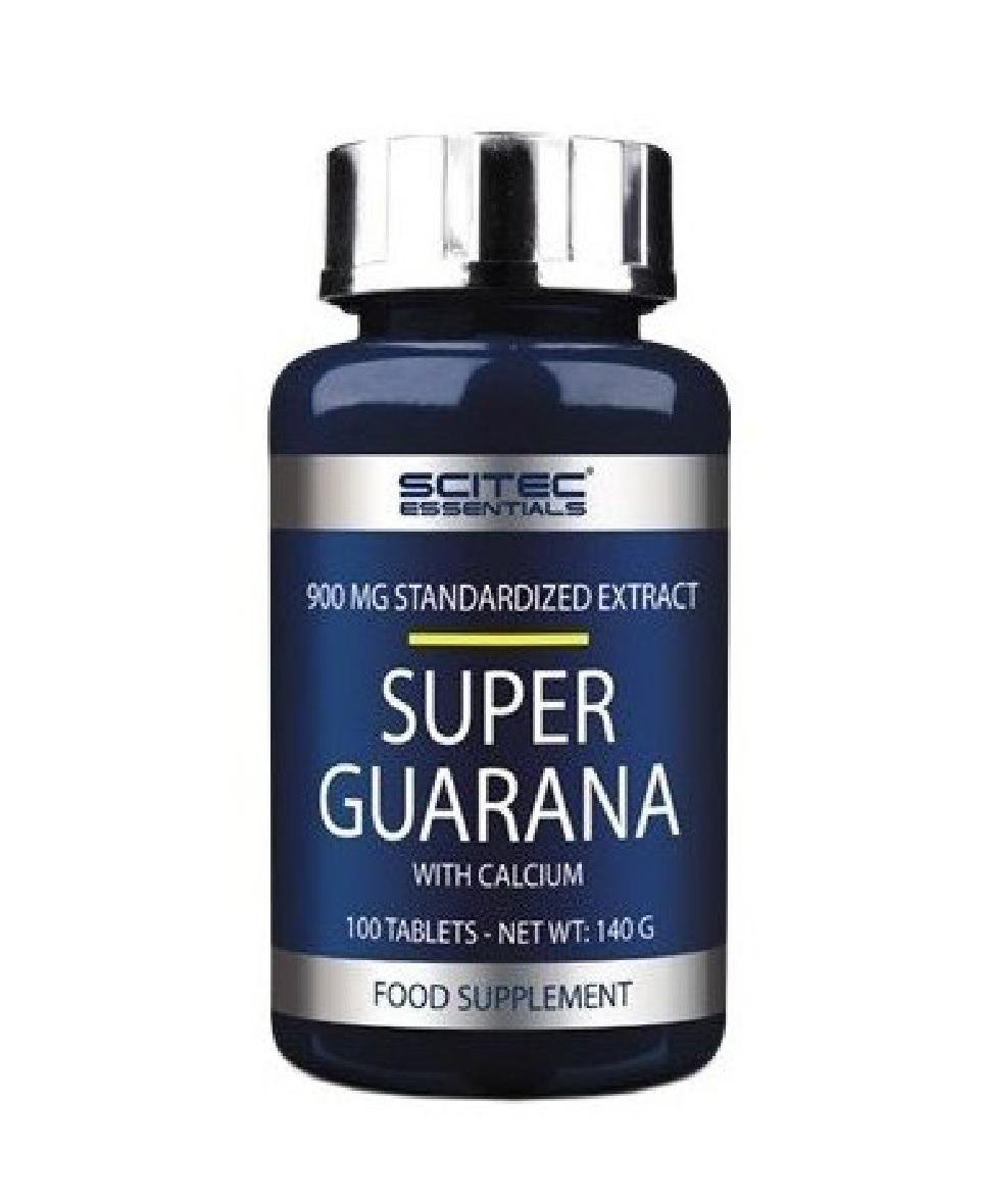 Комплекс до тренировки Scitec Nutrition Super Guarana 100 Tabs - фото 1