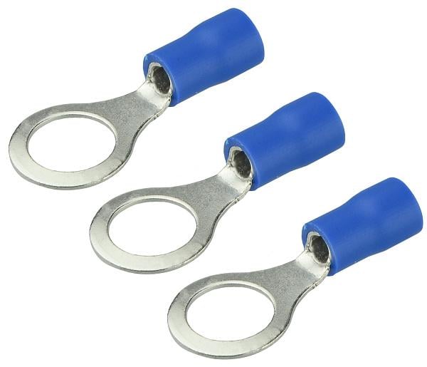 Наконечники АСКО-УКРЕМ под винт с изоляцией RV 2-6 упаковка 100 шт.