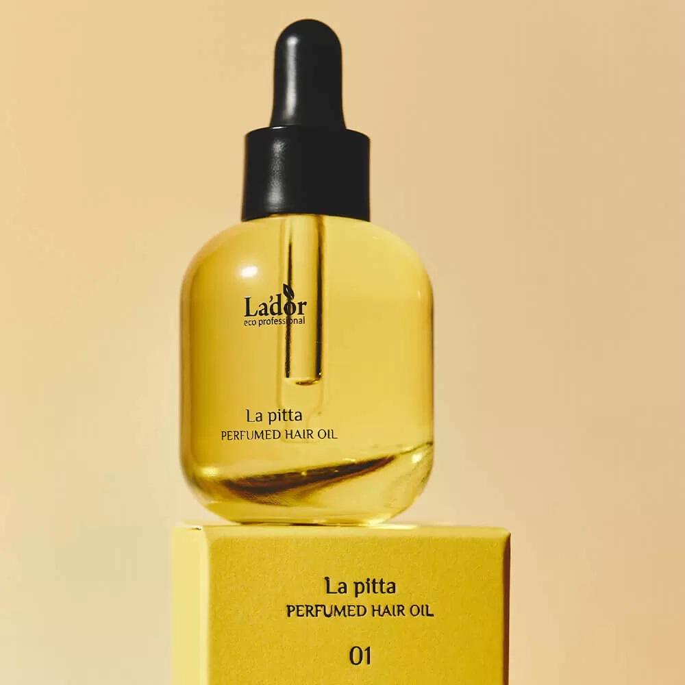 Масло парфюмерное для поврежденных волос Lador Perfumed Hair Oil 01 La Pitta 80 мл (8809789633148) - фото 3