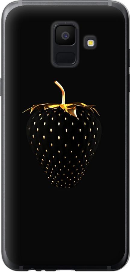 Чехол на Samsung Galaxy A6 2018 Черная клубника (3585u-1480-42517)
