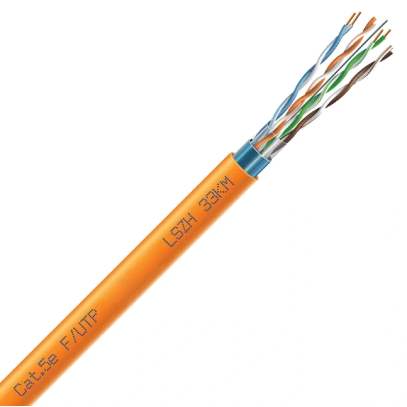 Кабель витая пара ЗЗКМ Cat. 5e F/UTP LSZH 4х2х24 AWG бухта 305 м