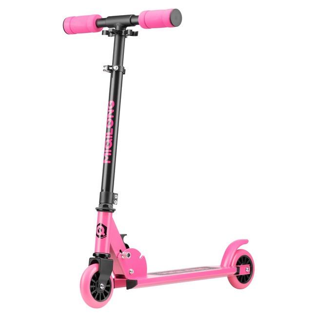 Самокат для девочки Miqilong Cart 3-7 лет Pink (iz15465) - фото 1