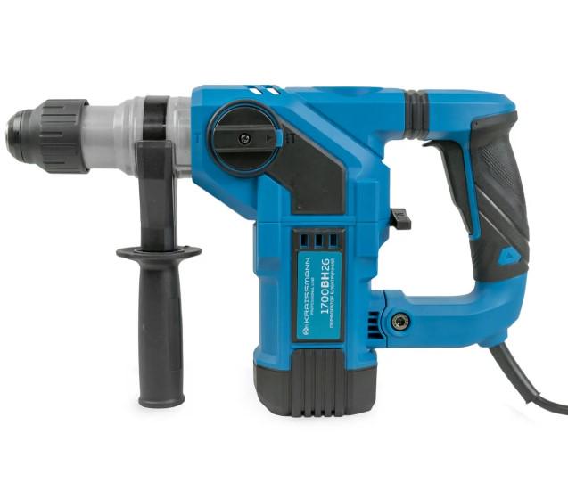 Перфоратор KRAISSMANN 1700 BH 26 1700 Вт/ 5,5 Дж/ SDS+ (0807008) - фото 5 Перфоратор KRAISSMANN 1700 BH 26 1700 Вт/ 5,5 Дж/ SDS+ (0807008) - фото 5