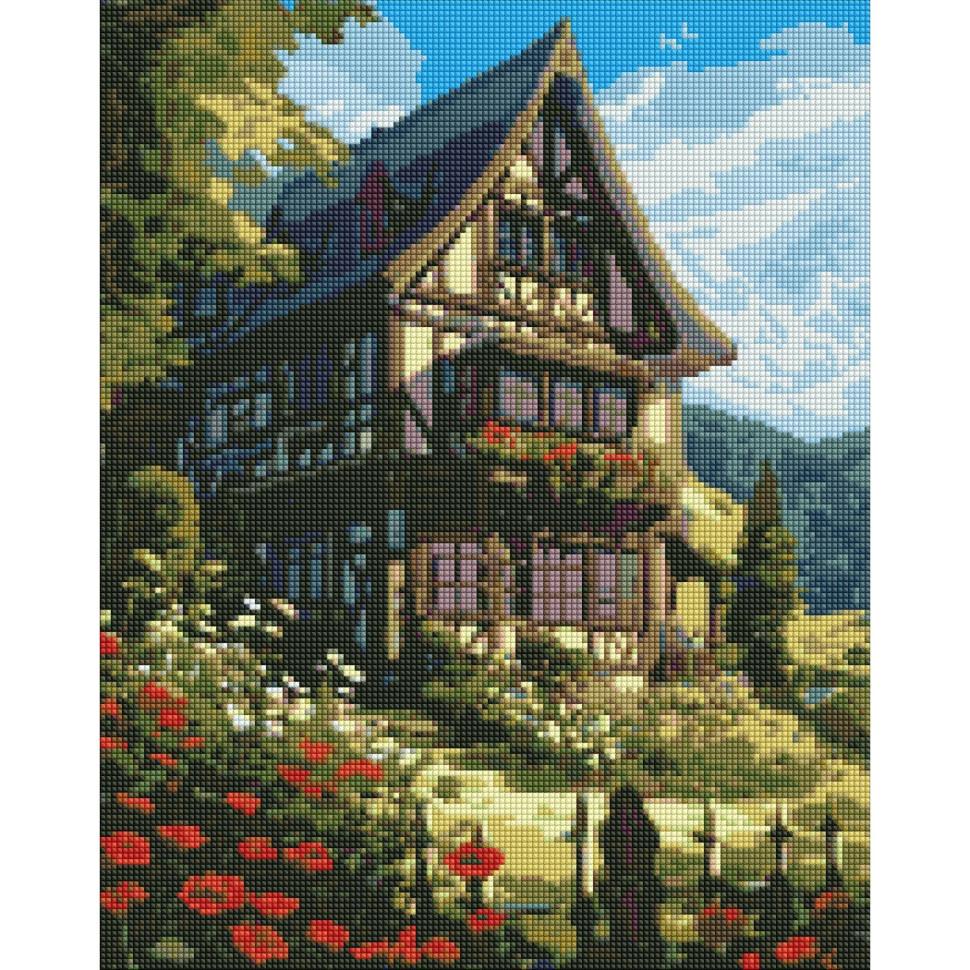 Алмазная мозаика Идейка Сказка в горах 40x50 см (AMO7663)