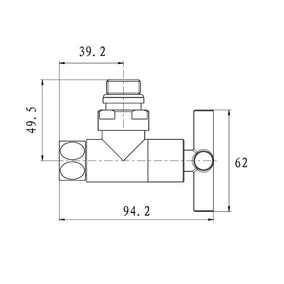 Комплект приборных кранов Raftec RV-3012 1/2х1/2" (57215) - фото 8