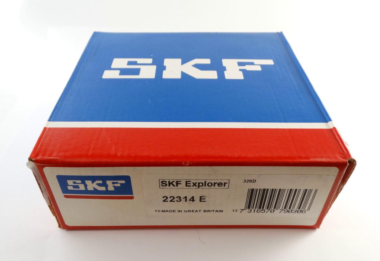 Підшипник SKF 22314 Е сталевий сепаратор 70х150х51 мм (29502819)