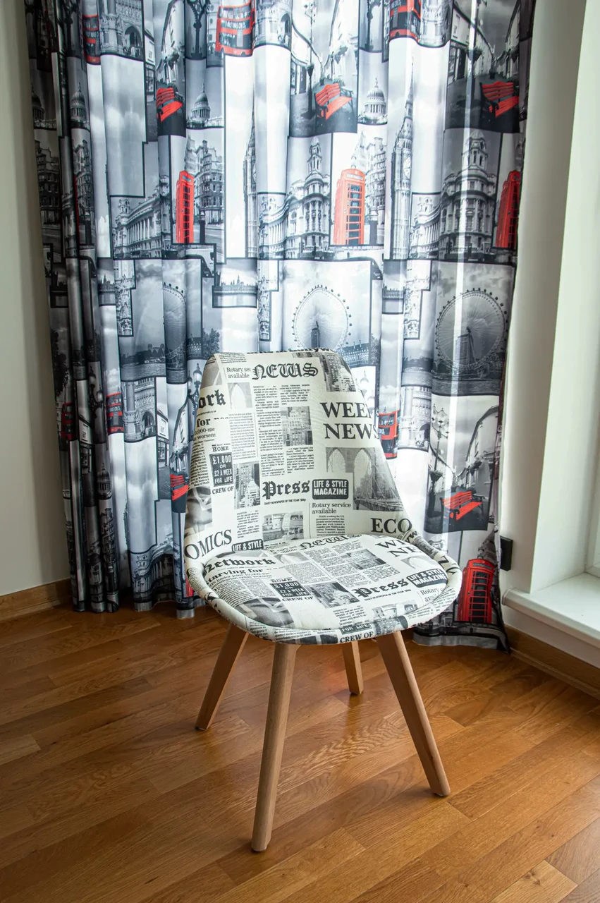 Стул для кухни обеденный Bonro B-487 FB с текстом (47000045) - фото 9