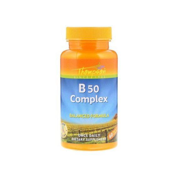 В комплекс Thompson B50 Complex 60 Caps (000005384)