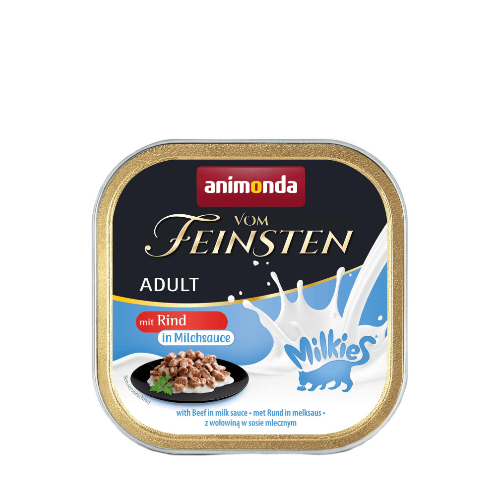 Корм вологий для котів Animonda Vom Feinsten with beef in milk sauce (83039UT/83012)