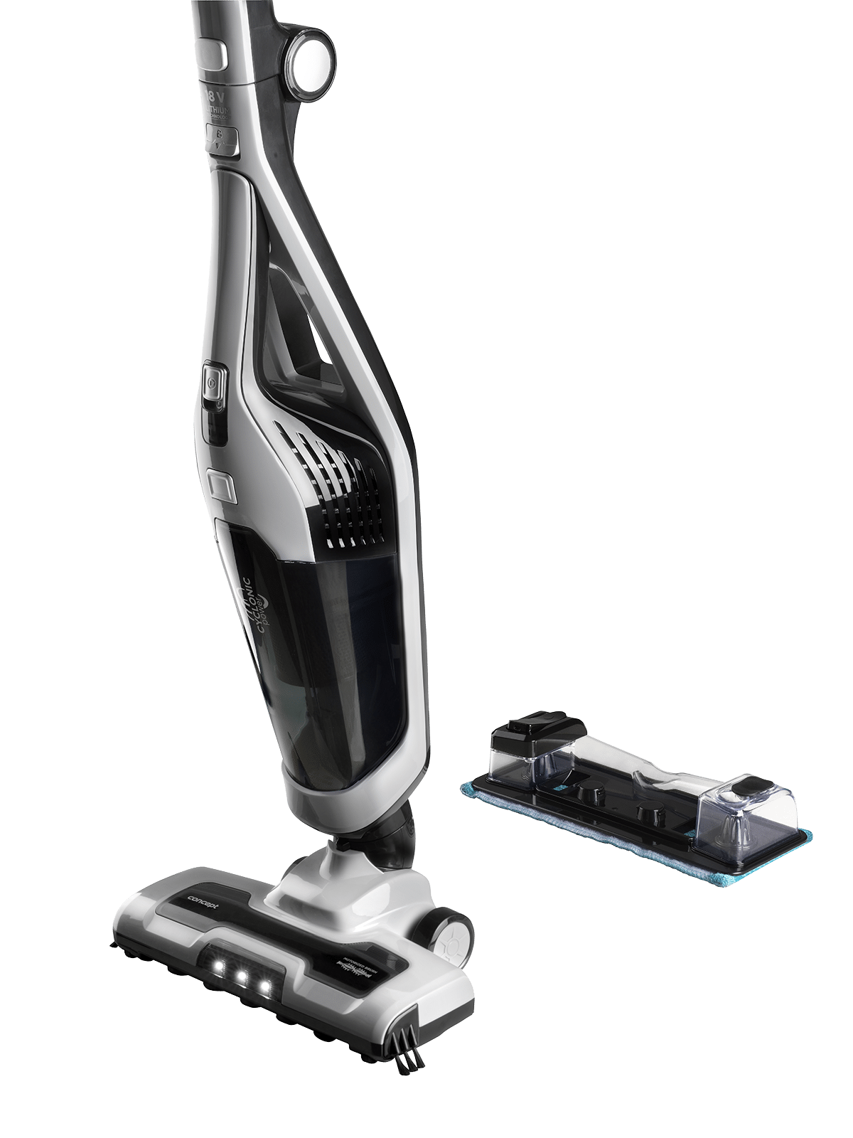 Пилосос ручний вертикальний миючий Concept VP4201 3в1 18,5V - фото 9 Пилосос ручний вертикальний миючий Concept VP4201 3в1 18,5V - фото 9