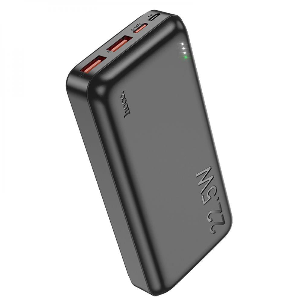 Повербанк Hoco J101A QC 3.0/PD/3A зі швидкою зарядкою 20000 mAh 22,5 Вт Чорний (c48bb7b7)