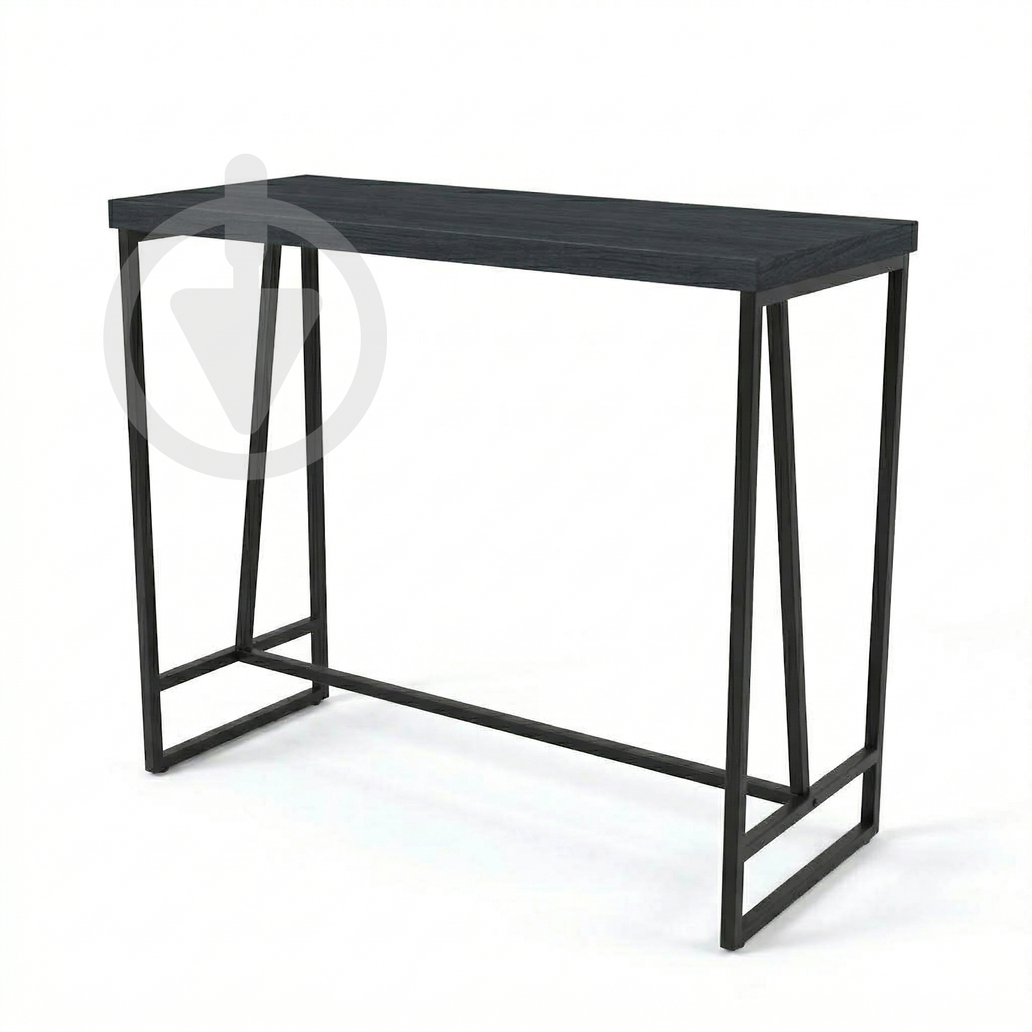 Барный стол AVVS Remond Лофт 1110х470 мм ДСП 36 мм/металлический каркас Черный/Каменный Уголь Барный стол AVVS Remond Лофт 1110х470 мм ДСП 36 мм/металлический каркас Черный/Каменный Уголь