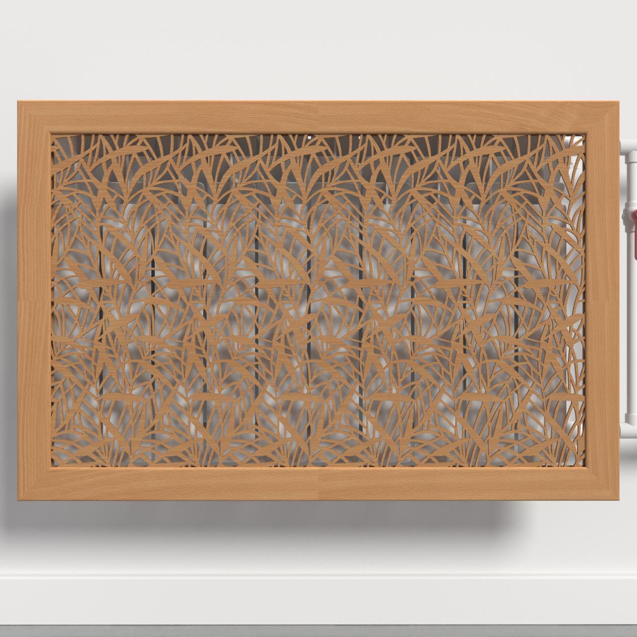 Решетка-экран на батарею SMARTWOOD 300 мм Бук Бавария (R20321105)