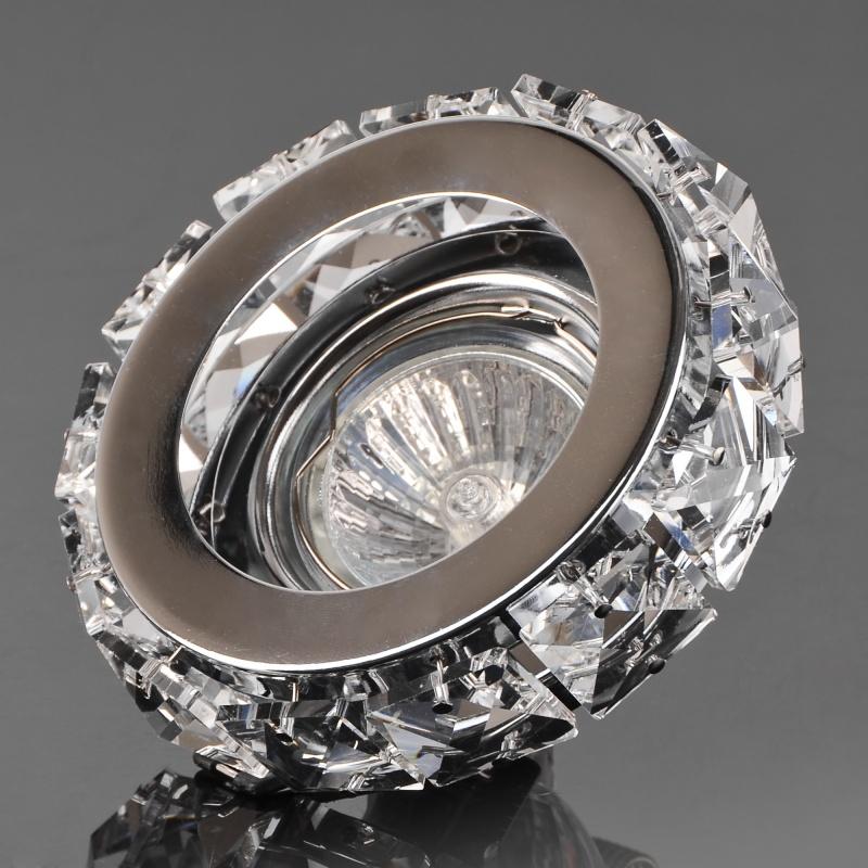 Светильник точечный декоративный Brille HDL-G208 CL/CH MR16