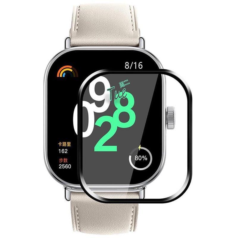 Плівка полімерна 3D full glue для Xiaomi Redmi Watch 4 Чорний (00000070205_1)