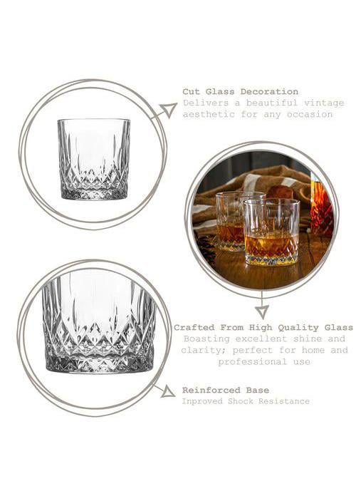 Набор стаканов для виски Lav Odin стекло 330 мл 6 шт. (LV-ODN430F) - фото 2