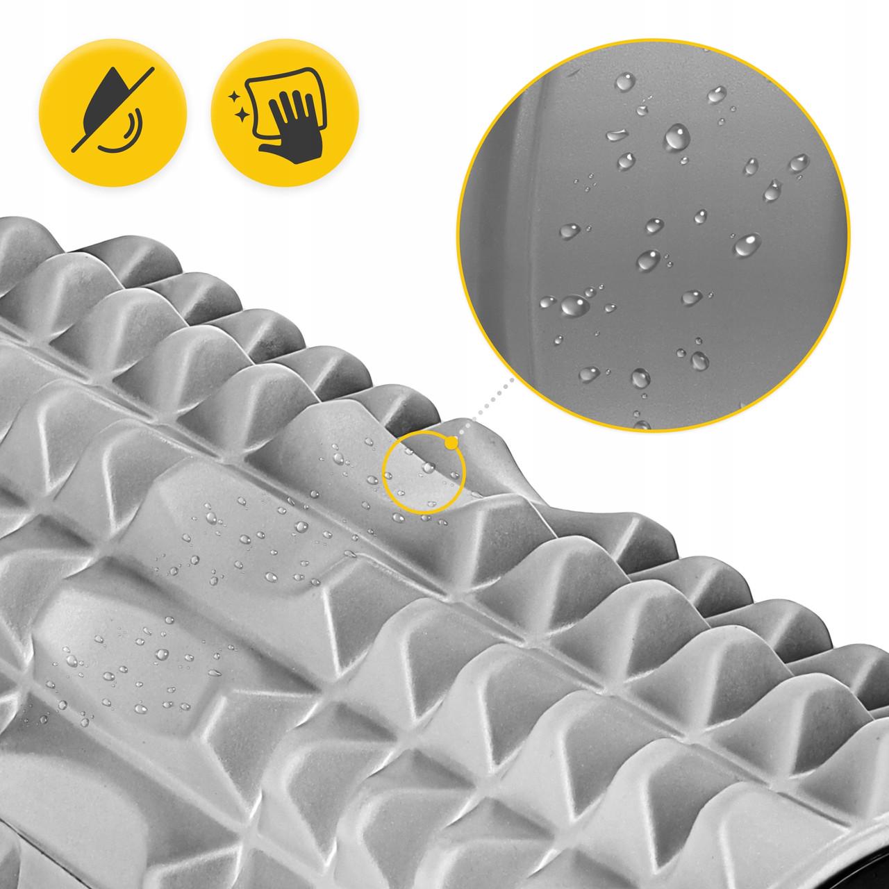 Масажний ролик 4fizjo EVA 33x14 см Grey (P-5907739314369) - фото 5 Масажний ролик 4fizjo EVA 33x14 см Grey (P-5907739314369) - фото 5