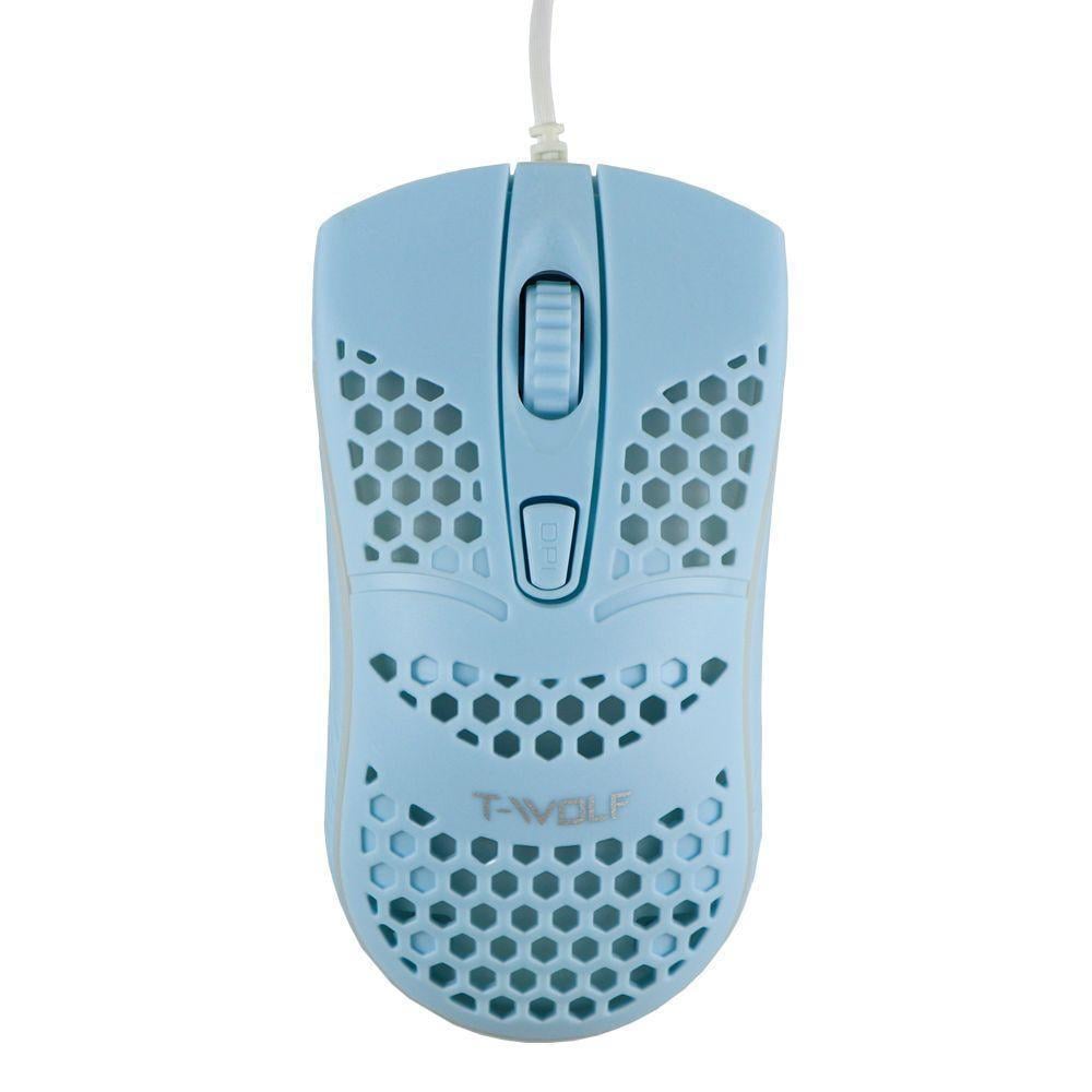 Компьютерная мышка TWolf V15 USB Голубой (3001629104)