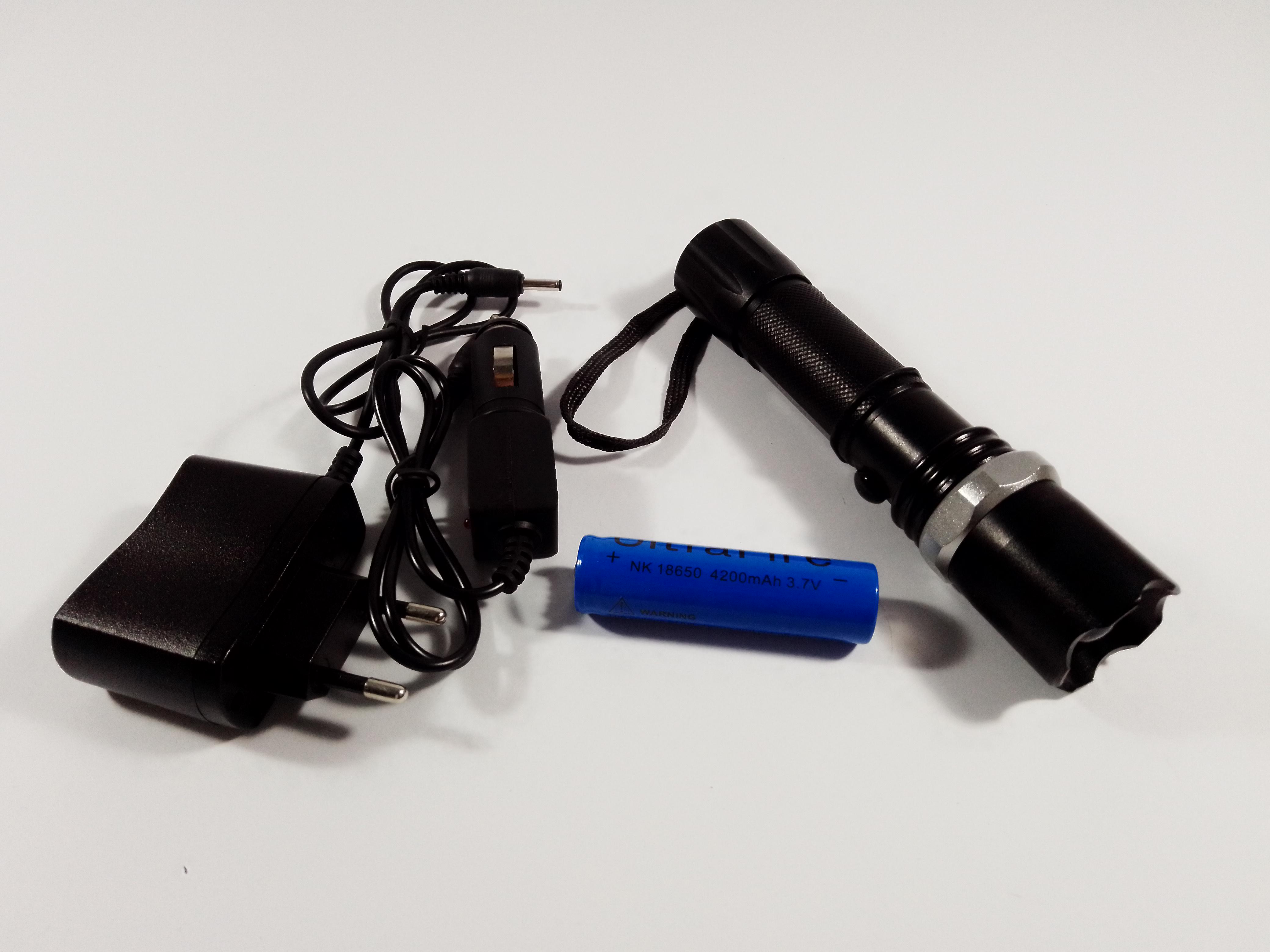Фонарь ручной Swat Multifunction Flashlight 200000 - фото 6