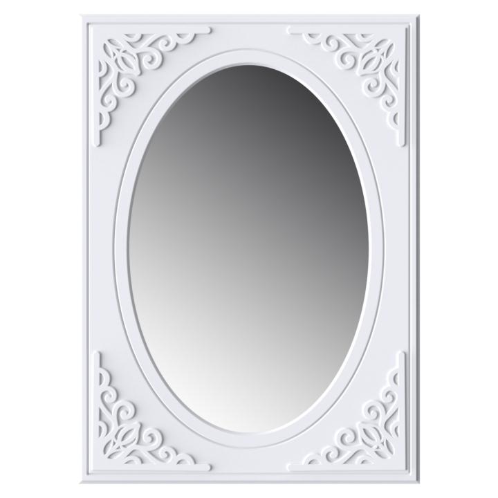 Зеркало вертикальное Неман Анжелика МДФ Белый супермат (45778)