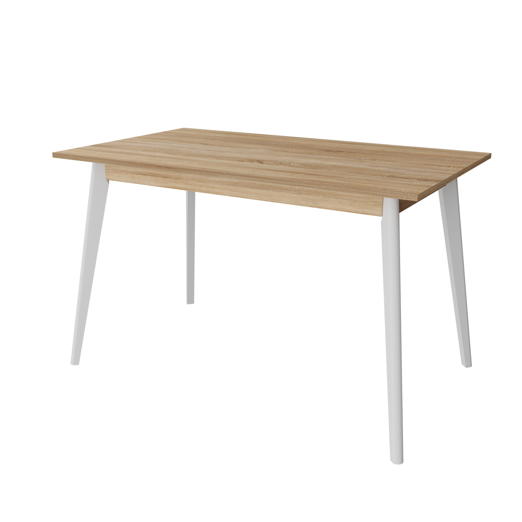 Стол Неман БОН 1180х680 мм Дуб сонома/Белый