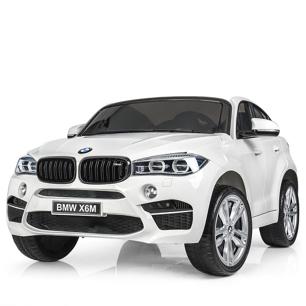 Детский электромобиль Bambi Racer BMW JJ2168EBLR-1 джип со светом Белый (13943045)