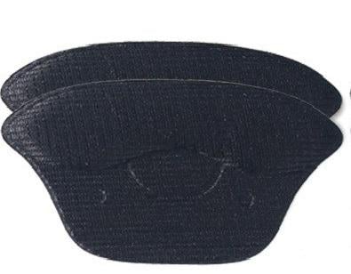Вкладыши самоклеющиеся обрезные на задник обуви для комфорта черные пятки 3 мм (2882)