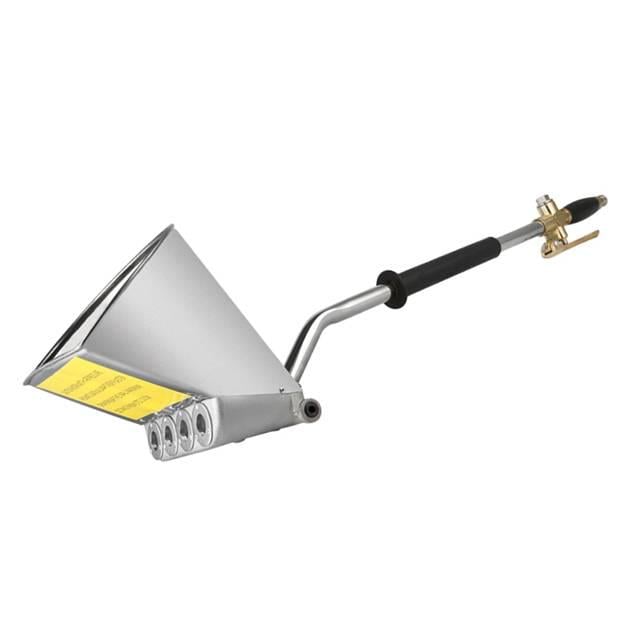 Ковш хопер Intertool PT-0405 штукатурный пневматический для потолка (130470)