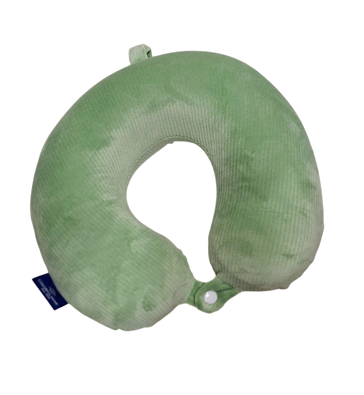 Подушка-рогалик дорожня Colorful Home з ефектом пам'яті Світло-зелений (825)