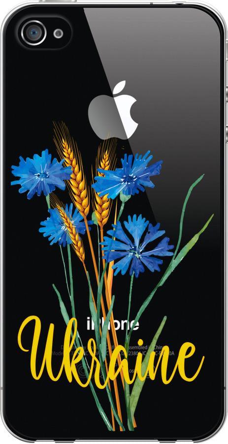 Чехол на iPhone 4 Ukraine v2 (5445u-15-42517)