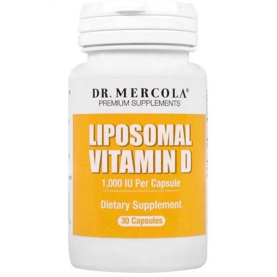 Вітамін D Dr. Mercola Liposomal Vitamin D 1.000 IU 30 Caps (MCL-01732)