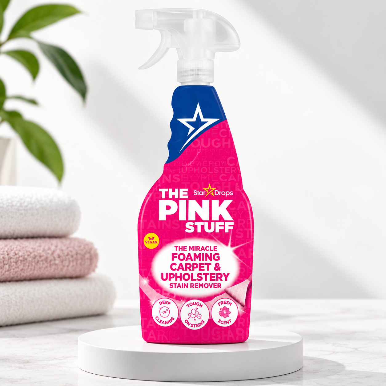 Спрей для чистки мебели и ковров The Pink Stuff Pink 500 мл